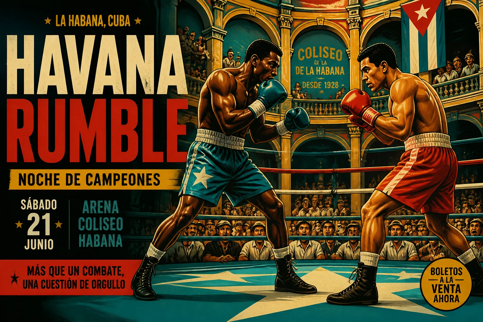 Havana Rumble — Graphic Poster