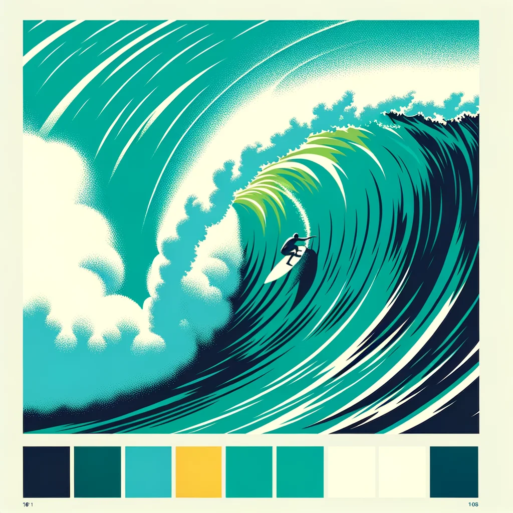Surfer — Screen Print